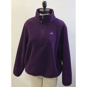 Womans EMS Purple Fleece size L
